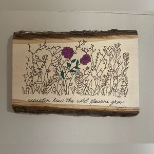 Woodburned Wall Art